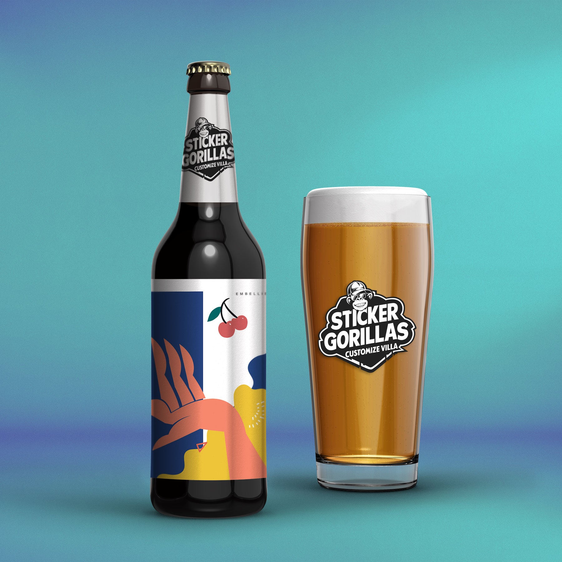 Étiquettes de bière personnalisées