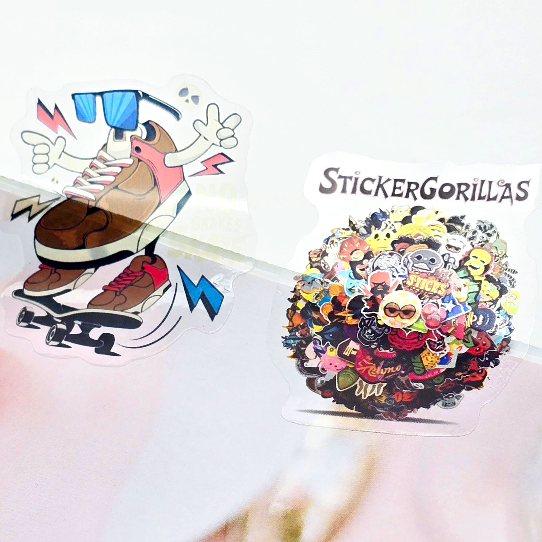 Custom Clear stickers