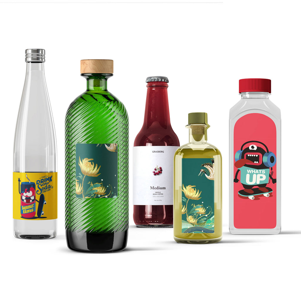 Étiquettes de bouteilles personnalisées 