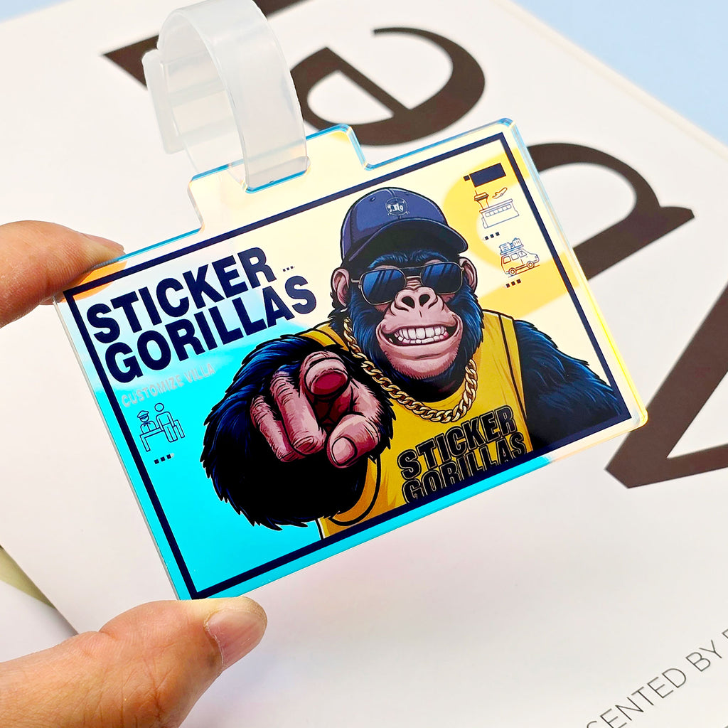 Custom Acrylic Luggage Tag