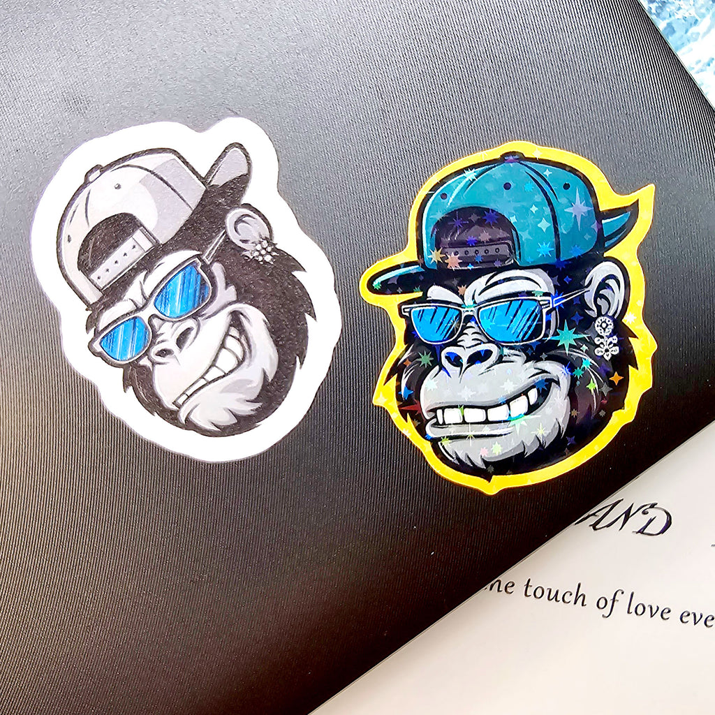 Individuell gestanzte Aufkleber