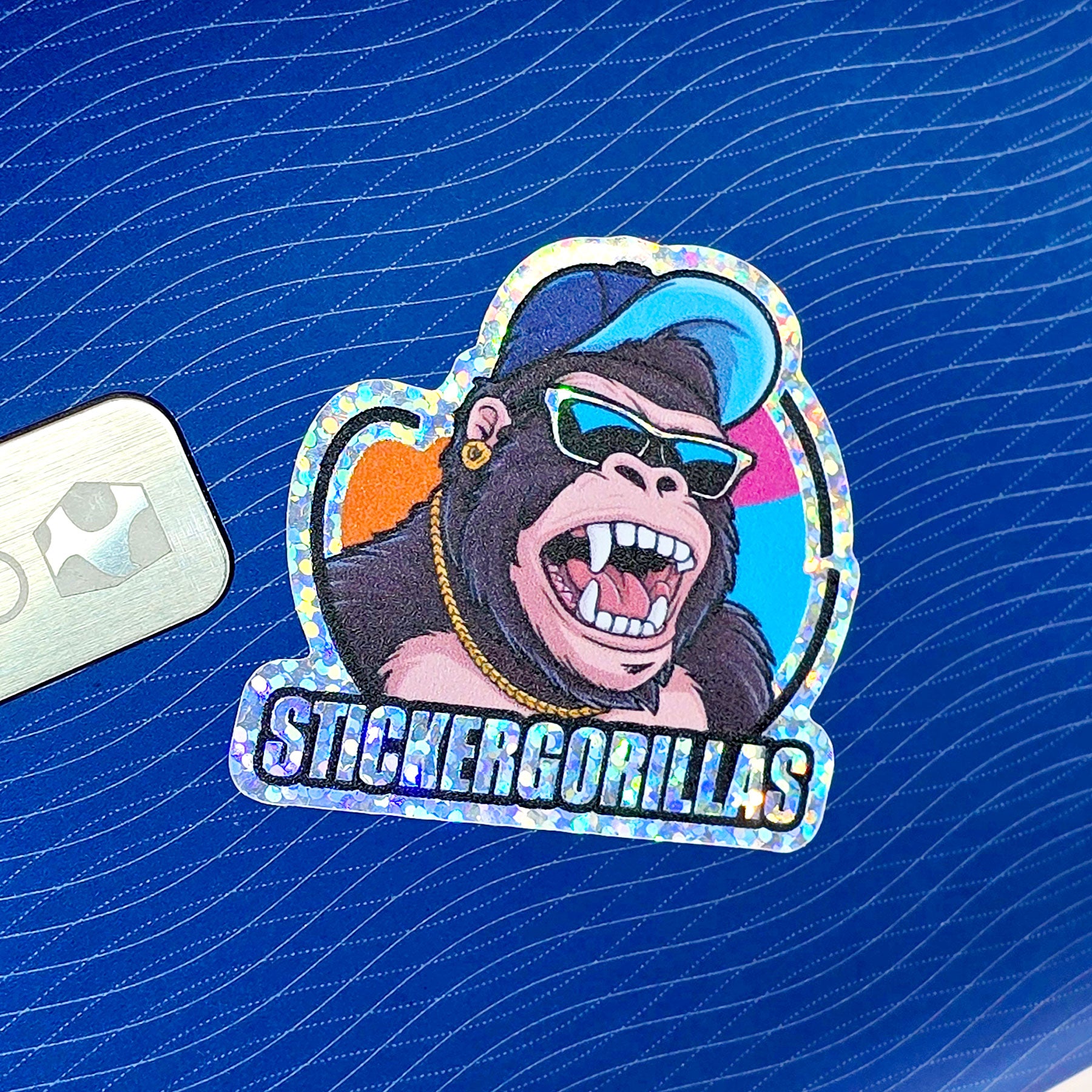 Custom  Glitter stickers