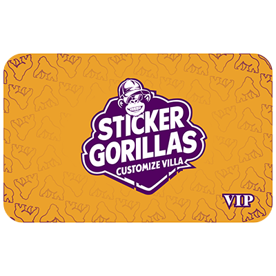 sticker gorillas VIP Product Images